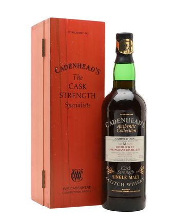Springbank 1964 34 år gammal Sherrywood Cadenhead's