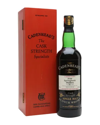 Springbank 1965 31 år gammal Sherrywood Cadenhead's