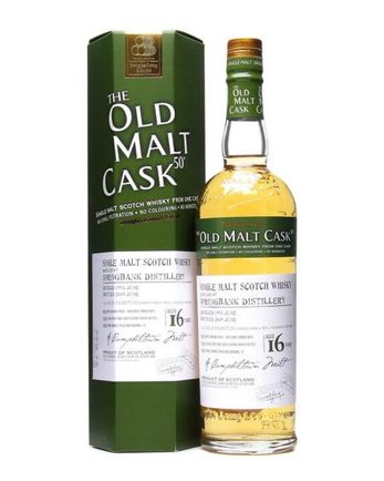 Springbank 1993 16 år gammal Old Malt Cask #4938 Douglas Laing
