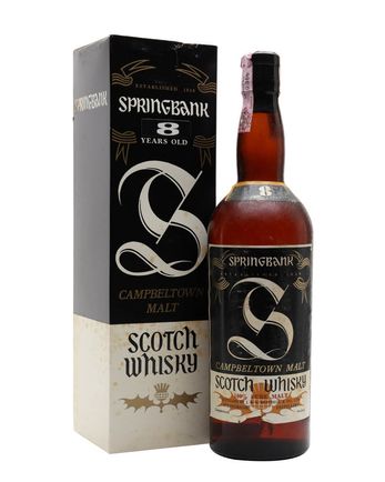 Springbank 8 år gammal Bottled 1970s