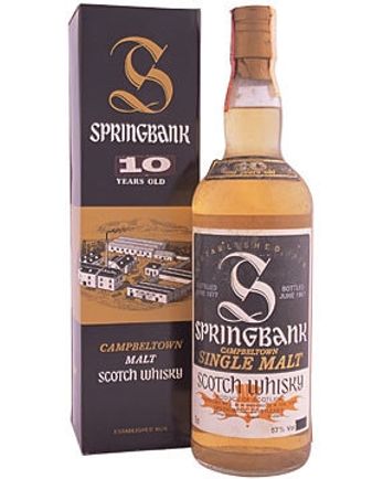 Springbank 10 år gammal 75cl