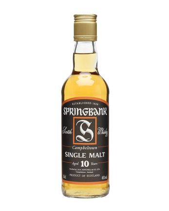 Springbank 10 år gammal Half Bottle