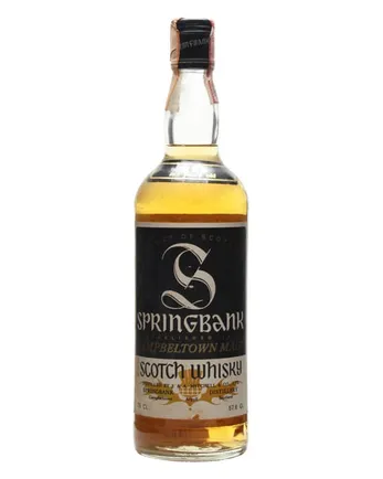 Springbank 10 år gammal Bottled 1980s 75cl