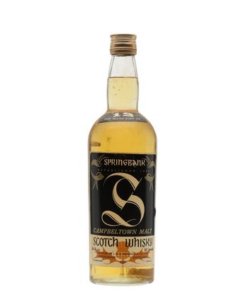 Springbank 12 år gammal Bottled 1970s