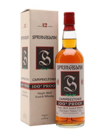 Springbank 12 år gammal 100 Proof Bottled 1990s