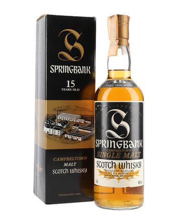 Springbank 15 år gammal Bottled 1980s