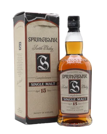 Springbank 15 år gammal Old Presentation