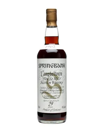 Springbank 1962 29 år gammal Sherry Cask