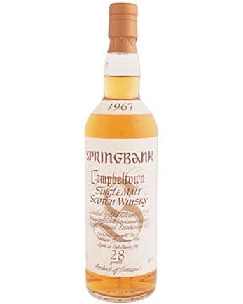 Springbank 1967 28 år gammal White Label