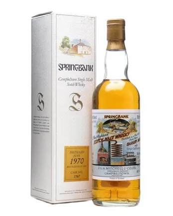 Springbank 1970 23 år gammal Cask 1767
