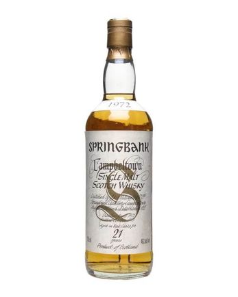 Springbank 1972 21 år gammal