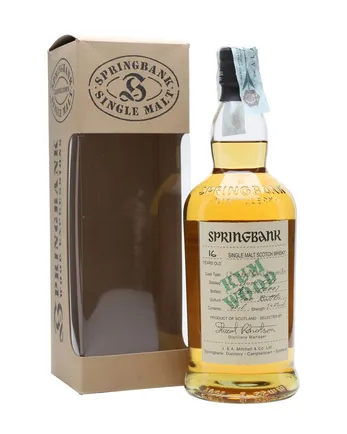 Springbank 1991 16 år gammal Rum Wood