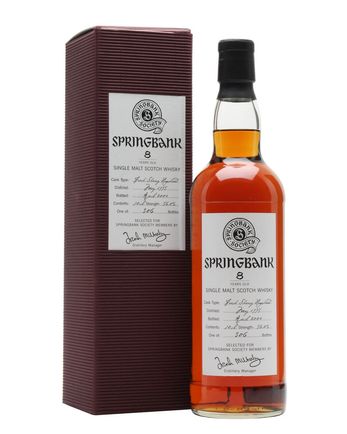 Springbank 1995 8 år gammal Fresh Sherry Hogshead
