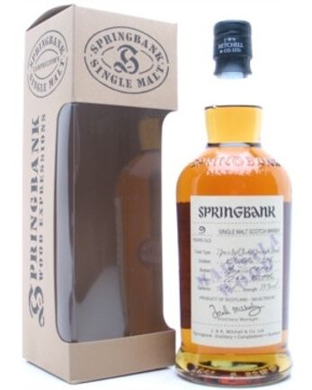 Springbank 1996 9 år gammal Marsala Wood