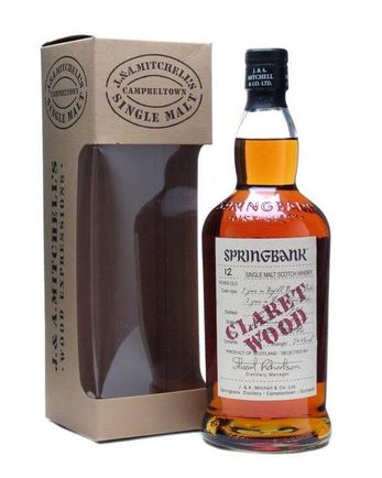 Springbank 1997 12 år gammal Claret Wood