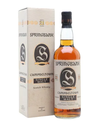 Springbank 21 år gammal Bottled 2005