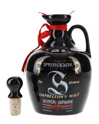 Springbank 21 år gammal Black Ceramic
