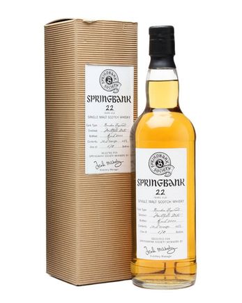 Springbank 22 år gammal Committee Bottling