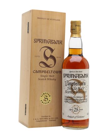 Springbank 25 år gammal Millennium Edition