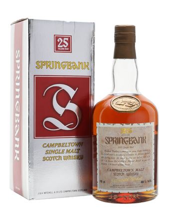 Springbank 25 år gammal Bottled 1980's