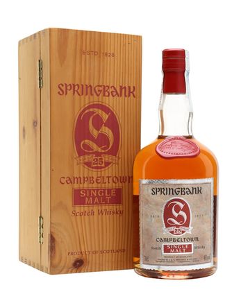 Springbank 25 år gammal Bottled 1990s