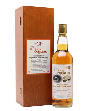 Springbank 1968 40 år gammal Regis Whisky Mad
