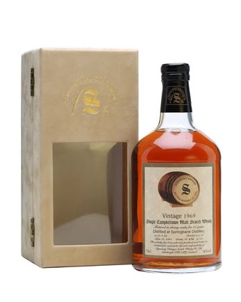 Springbank 1969 27 år gammal Sherry Cask Signatory