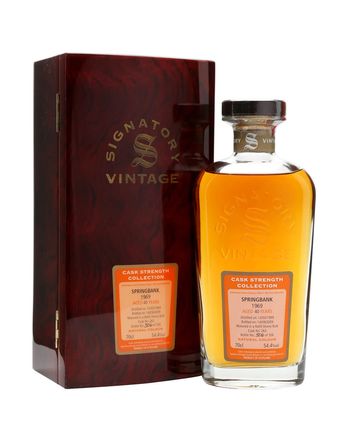 Springbank 1969 40 år gammal Cask #263 Signatory