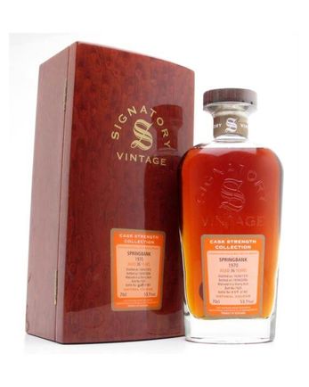 Springbank 1970 36 år gammal Sherry Butt Signatory