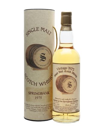 Springbank 1975 18 år gammal Signatory