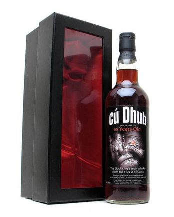 Cu Dhub 10 år gammal Black Whisky