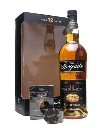 The Speyside 12 år gammal Poker Set