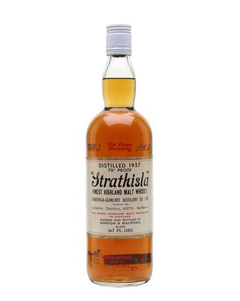 Strathisla 1937 Stencil Bottle Gordon Macphail