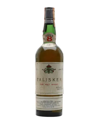 Talisker 8 år gammal Bottled 1960s
