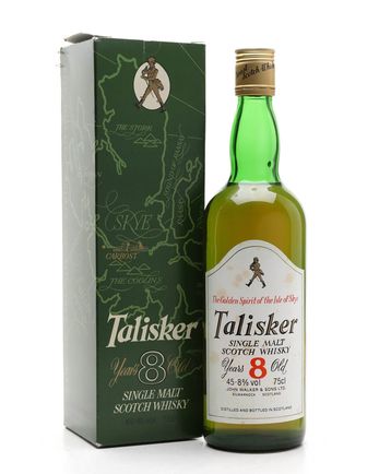 Talisker 8 år gammal Bottled 1980s
