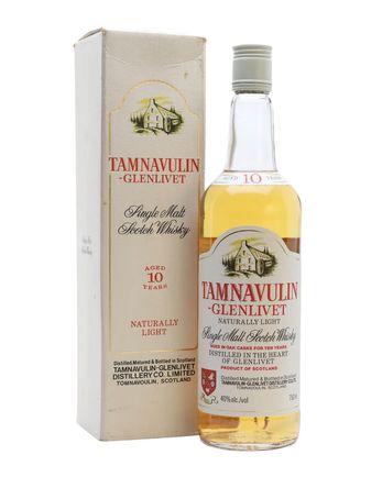 Tamnavulin Glenlivet 10 år gammal Bottled 1980s