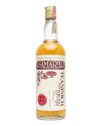Teaninich 1959 22 år gammal Samaroli