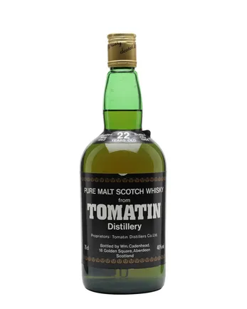 Tomatin 1962 22 år gammal Cadenhead's