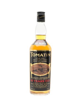 Tomatin 10 år gammal 1980s