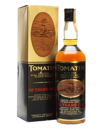 Tomatin 10 år gammal Bottled 1980's