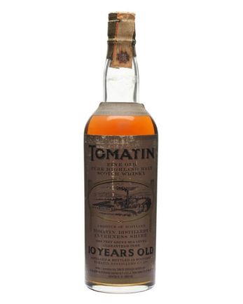Tomatin 10 år gammal Bottled 1970s