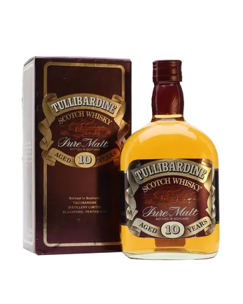 Tullibardine 10 år gammal Bottled 1980s