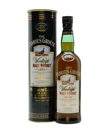 Famous Grouse Vintage 1989 12 år gammal