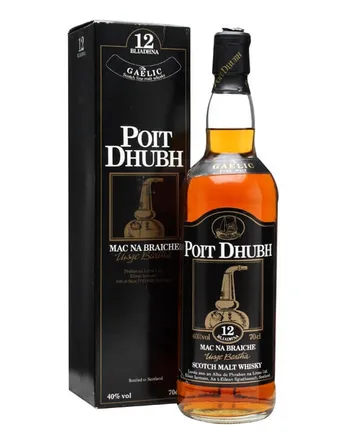 Poit Dhubh 12 år gammal Bottled 1980's