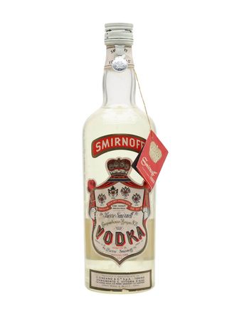 Smirnoff Vodka Bottled 1960s