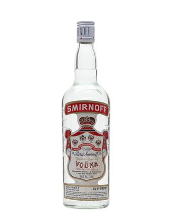 Smirnoff Red Label Bottled 1970s