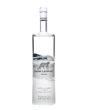 Snow Leopard Vodka Large Bottle